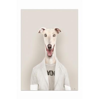 Greyhound portrait's poster.
