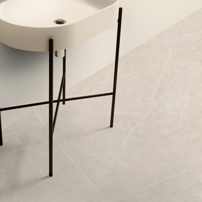 Vinilo Piedra Arena para suelos con antideslizante para baños. Resistente al agua, antibacterias. Lokoloko