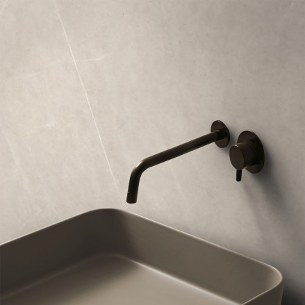 Vinilo Piedra Arena para paredes de lavabos, baños y aseos. Resistente al agua, antibacterias, tintas ecológicas. Lokoloko