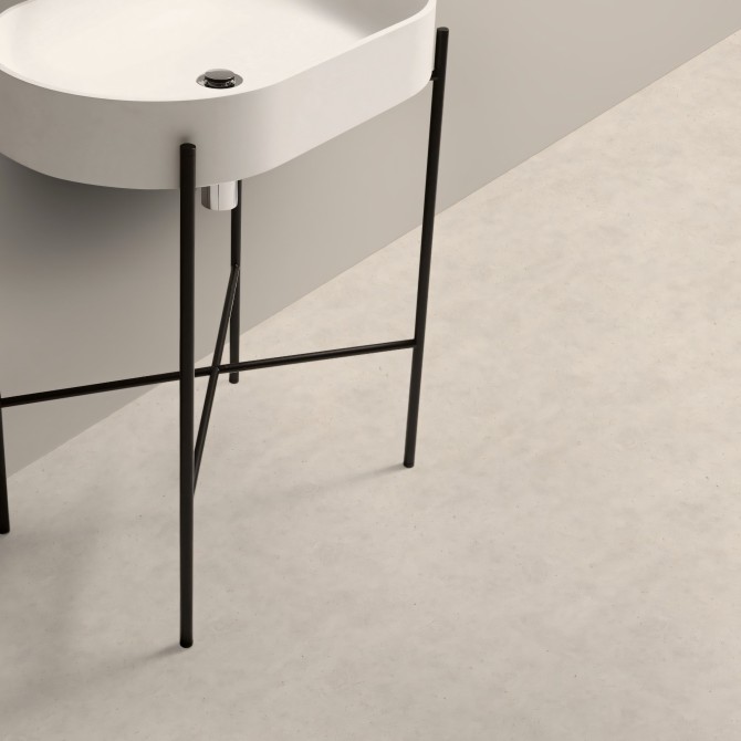 Vinilo Piedra Ibiza para suelos con antideslizante para baños. Resistente al agua, antibacterias. Lokoloko