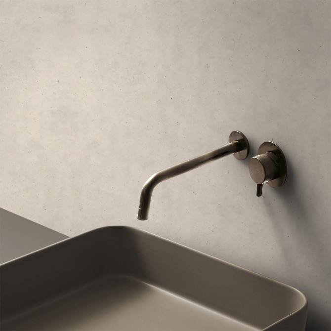 Vinilo Piedra Ibiza para paredes de lavabos, baños y aseos. Resistente al agua, antibacterias, tintas ecológicas. Lokoloko