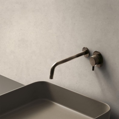 Vinilo Piedra Ibiza para paredes de lavabos, baños y aseos. Resistente al agua, antibacterias, tintas ecológicas. Lokoloko