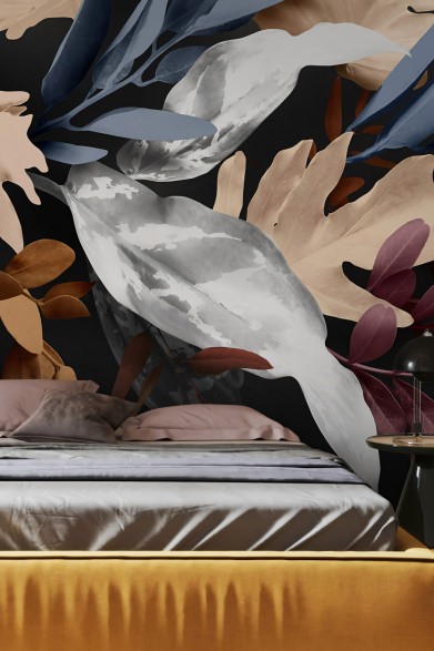 Bohemia papel pintado ecológico autoadhesivo texturizado para paredes y superficies lisas. Lokoloko