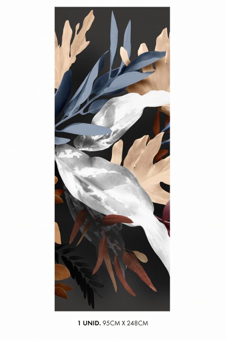 Bohemia papel pintado ecológico autoadhesivo texturizado para paredes y superficies lisas. Lokoloko