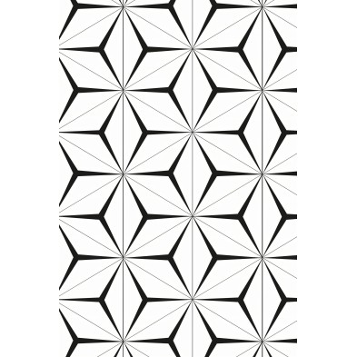 Abstract Hexagons 2. Matte Vinyl. 95x270cm