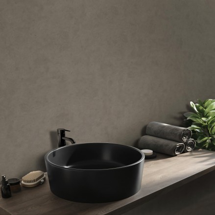Vinilo Piedra Menorca para paredes de azulejos de baños y aseos. Resistente al agua, antibacterias, tintas ecológicas.