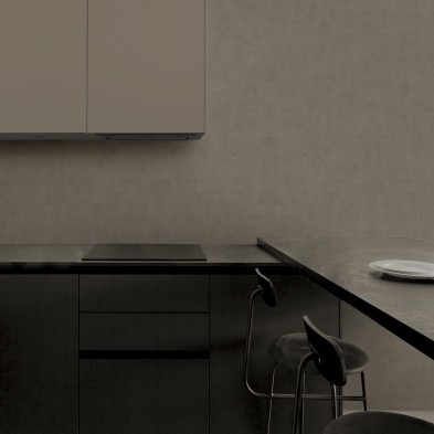 Menorca Stone vinyl for covering walls, open kitchens, and kitchen islands. Fireproof and water resistant. Lokoloko