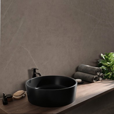 Vinilo Piedra Lazareto para paredes de azulejos de baños y aseos. Resistente al agua, antibacterias, tintas ecológicas.