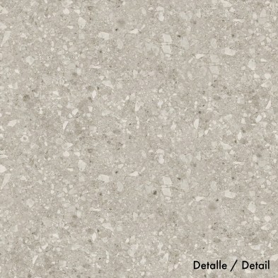Vinilo Terrazo Escarpe para forrar muebles, paredes y suelos. Resistente al agua, antibacterias, tintas eco, ignifugo Lokoloko
