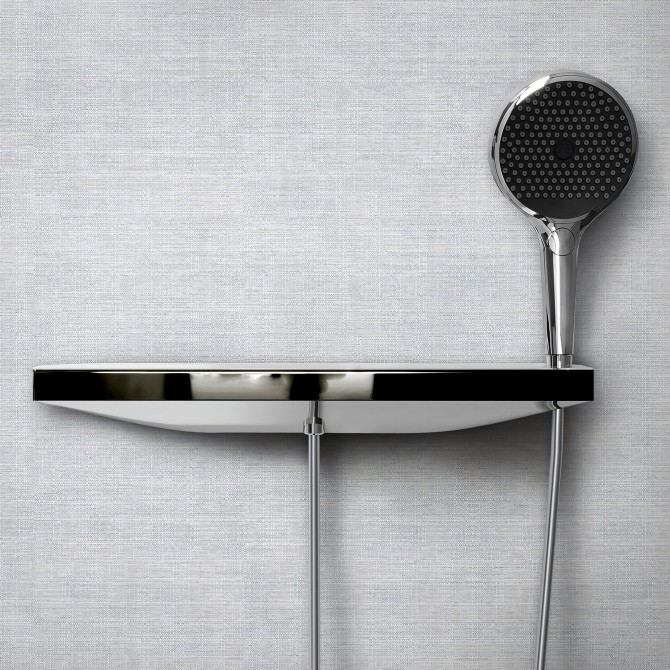 Élite fabric. Washable vinyl, eco-friendly inks, water resistant, antibacterial for shower wall tiles. Lokoloko