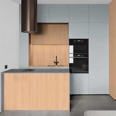Dusty Blue Vinyl for Furniture Kitchen and Bathroom 🌿