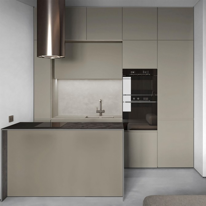 Warm grey 2 - Self-adhesive vinyl for walls and furniture