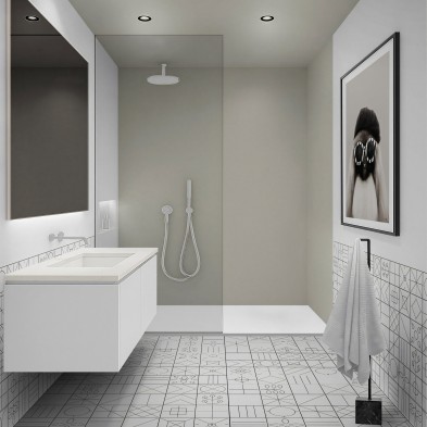 Warm Grey  - Self-adhesive vinyl for furniture and walls