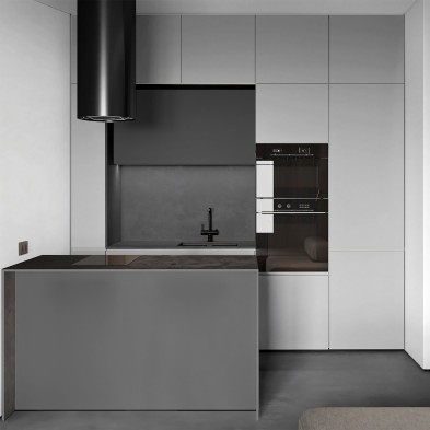 Light Grey - Self-adhesive vinyl for furniture and walls