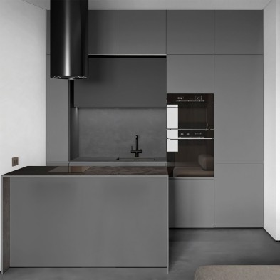 Middle Gray - Self-adhesive vinyl for furniture and walls