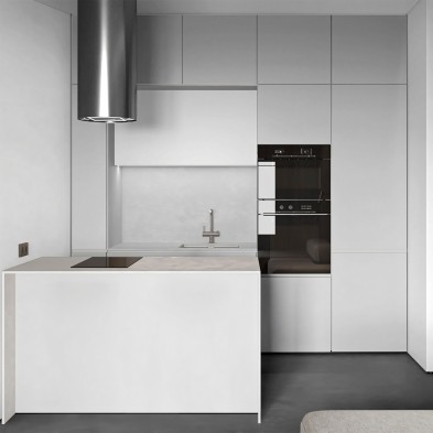 Ultra light grey  - Self-adhesive vinyl for wall decor