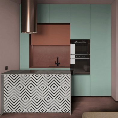 Thinking Mint -Self-adhesive vinyl for furniture and walls
