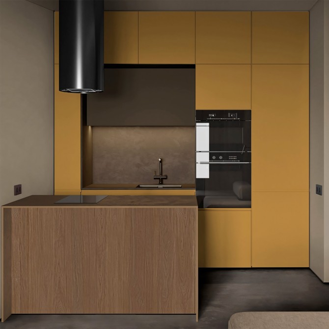 Mustard - Self-adhesive vinyl for furniture and walls