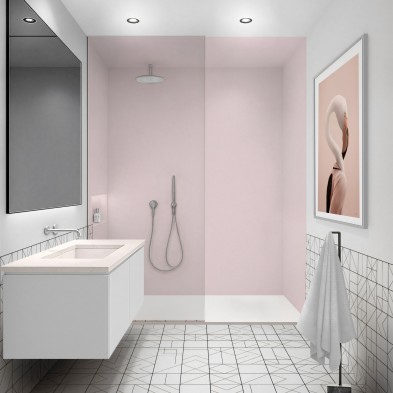 Pastel Pink - Self-adhesive vinyl for furniture an walls