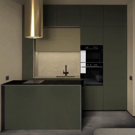 Dark Green Washable Vinyl for Furniture Kitchen and Bathroom 🌿