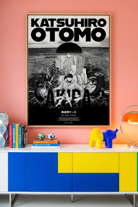 Póster decorativo homenaje a Katsuhiro Otomo. deco freak