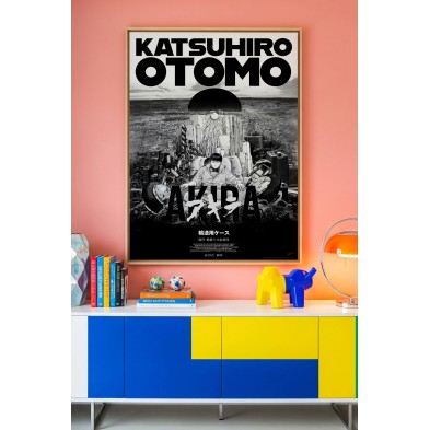 Póster decorativo homenaje a Katsuhiro Otomo. deco freak