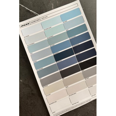 Muestrario Colores Lisos de Vinilo Mate Lavable Tintas Eco
