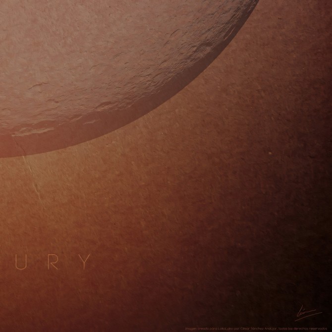 planets of the solar system poster