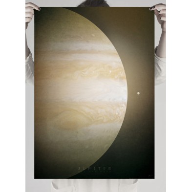 Poster of the planet more large solar system