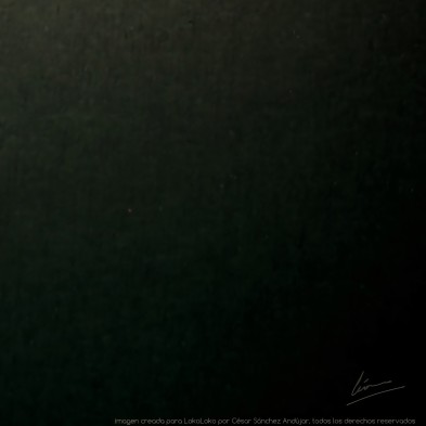 detail of the foot of the poster