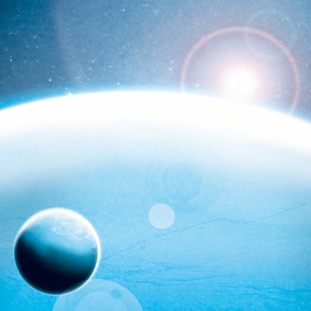 Póster de impresión fotográfica del planeta neptuno