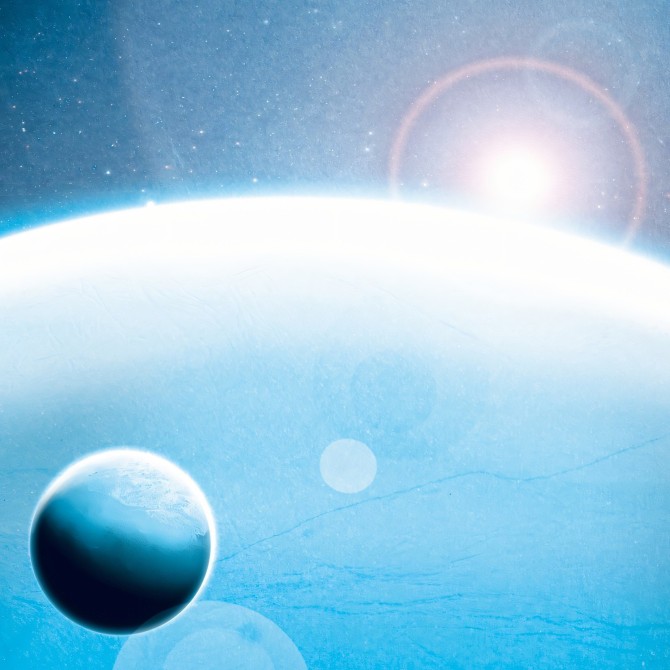 Satélite de planeta